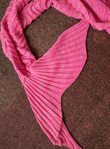 Large handmade knitted crochet - handmade,