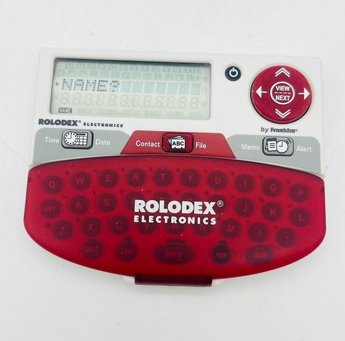 Franklin rolodex electronics - rolodex,