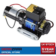 Gearzaar Electric Winch & wire remote For Garage 12V 2041KG/4500LB Recovery