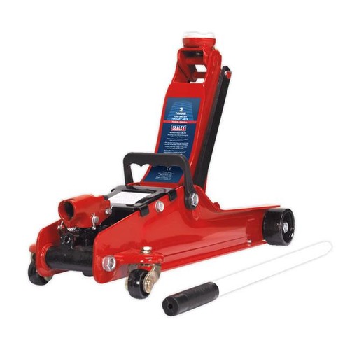 Trolley jack ton low entry - trolley,
