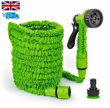 Heavy Duty Expandable extra long Garden Hose Pipe Anti Kink With Water Spray Gun