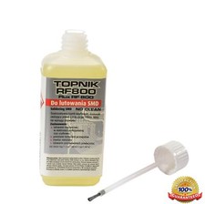 RF800 Liquid Soldering Flux, BGA/SMD/SMT/RMA Rework, 50ml bottle with brush UK