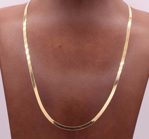 High polished herringbone - high,