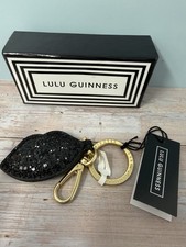 Lulu Guinness Black Glitter