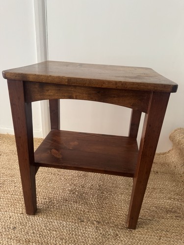 Vintage pine two tier side - vintage,