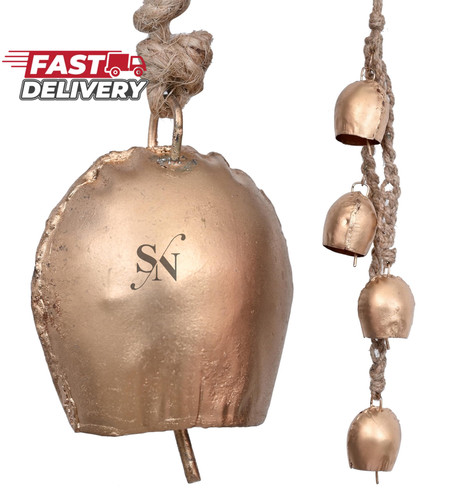 Lucky tibetan cow bells - tibetan,