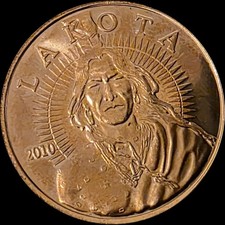 1oz Lakota Copper Rounds