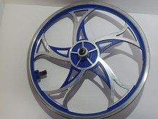 20" FYX Blue Aluminum Alloy BMX Mag Rims 90's Freestyle Mid/ Old School