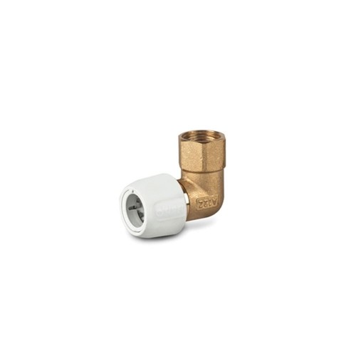 Wavin brass female - brass, threaded