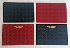 50p Coin Schulz Tray Fifty Pence Red / Black Fifty Pence Collection Case