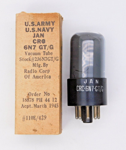Rca jan crc 6n7gt grey - jan, 6n7gt/g
