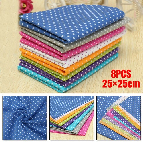 8pcs mixed cotton - mixed, fabric