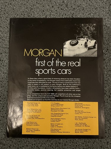 Morgan first real sports - morgan, car