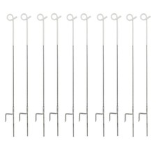 Electric fence pigtail posts - electric,
