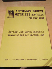 Workshop Manual Fiat Car 2300