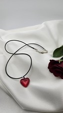 Lola Rose White Heart Shaped Gemstone Pendant Necklace Extendable