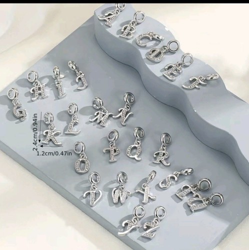 Charms silver filled - charms, a