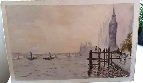 After claude monet the - after, thames