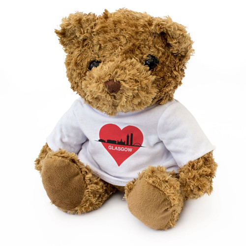 Glasgow skyline teddy bear - glasgow,