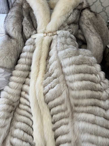 Real fox fur coats for - ,