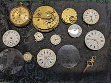 Ivy Pocket, Forrest Movement And other Antique Watches For Parts/Repair Free p&p