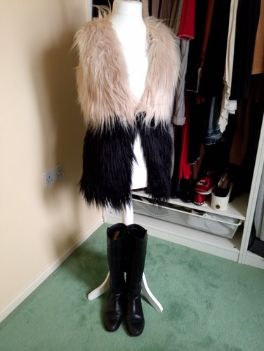 Women beige black - beige,