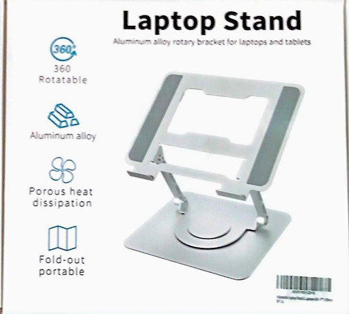 Aluminium alloy laptop stand - aluminium,