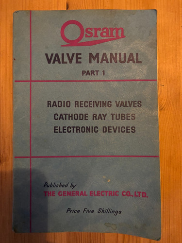 Osram valve manual - part, 1