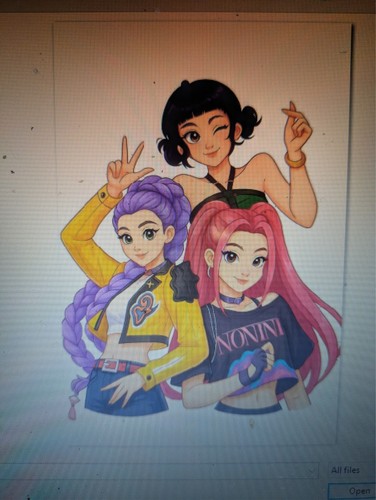 Pop group jumper - k, many