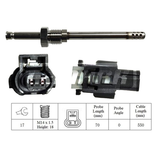 Exhaust temperature sensor - exhaust,