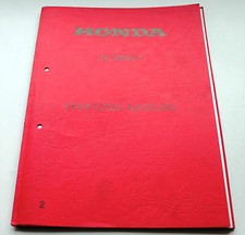 Workshop Manual, Parts -