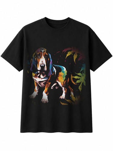 Basset hound botanical dog - basset,
