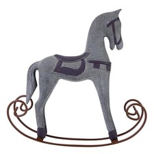 Handmade Wooden Rocking Horse