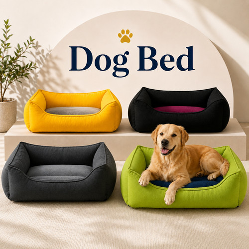 Dog bed pet puppy cushion - bed,