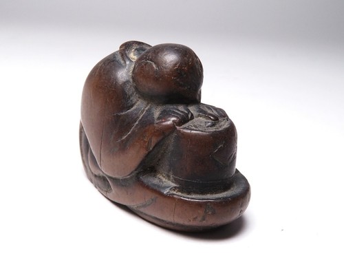 Edo japan antique wooden stone - japan,