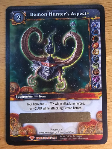 Wow tcg loot card demon - wow,