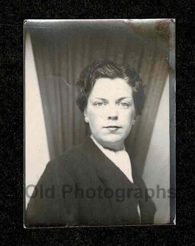 Photo booth stern angry - stern/angry, woman