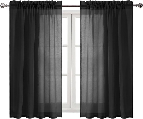 Dwcn black net curtains - curtains, 54