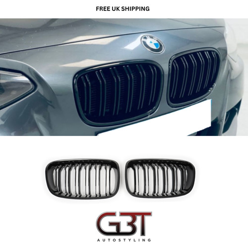 Gloss black front - front, kidney
