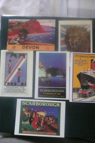 Modern postcards - 6,
