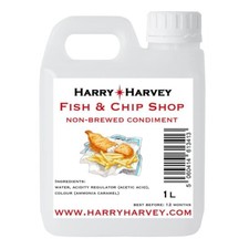 1L Fish and Chip Shop taste non brewed condiment vinegar Bulk Refill Pack Chippy