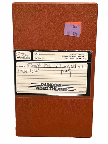 Fraggle rock vhs - rock, tape