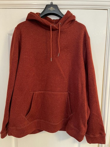Tog24 men orange marl hoodie - men's,