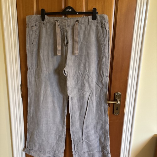 Women grey pinstripe - m&s,