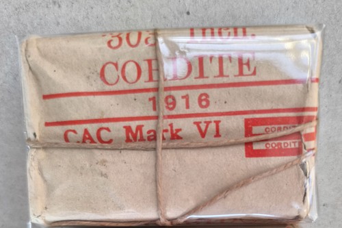 Vintage ammunition box paper - box,