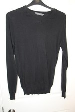 Cedar Wood State Black V-Neck