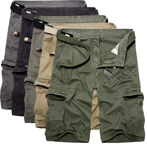 Mens cargo combat shorts - cargo,