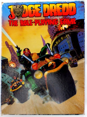 Judge dredd rpg box set - box, plus