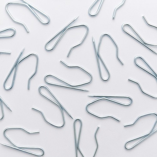 Curtain hooks metal pin pinch - pin,