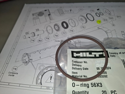 Hilti te1000 ring 56x53 - te1000,